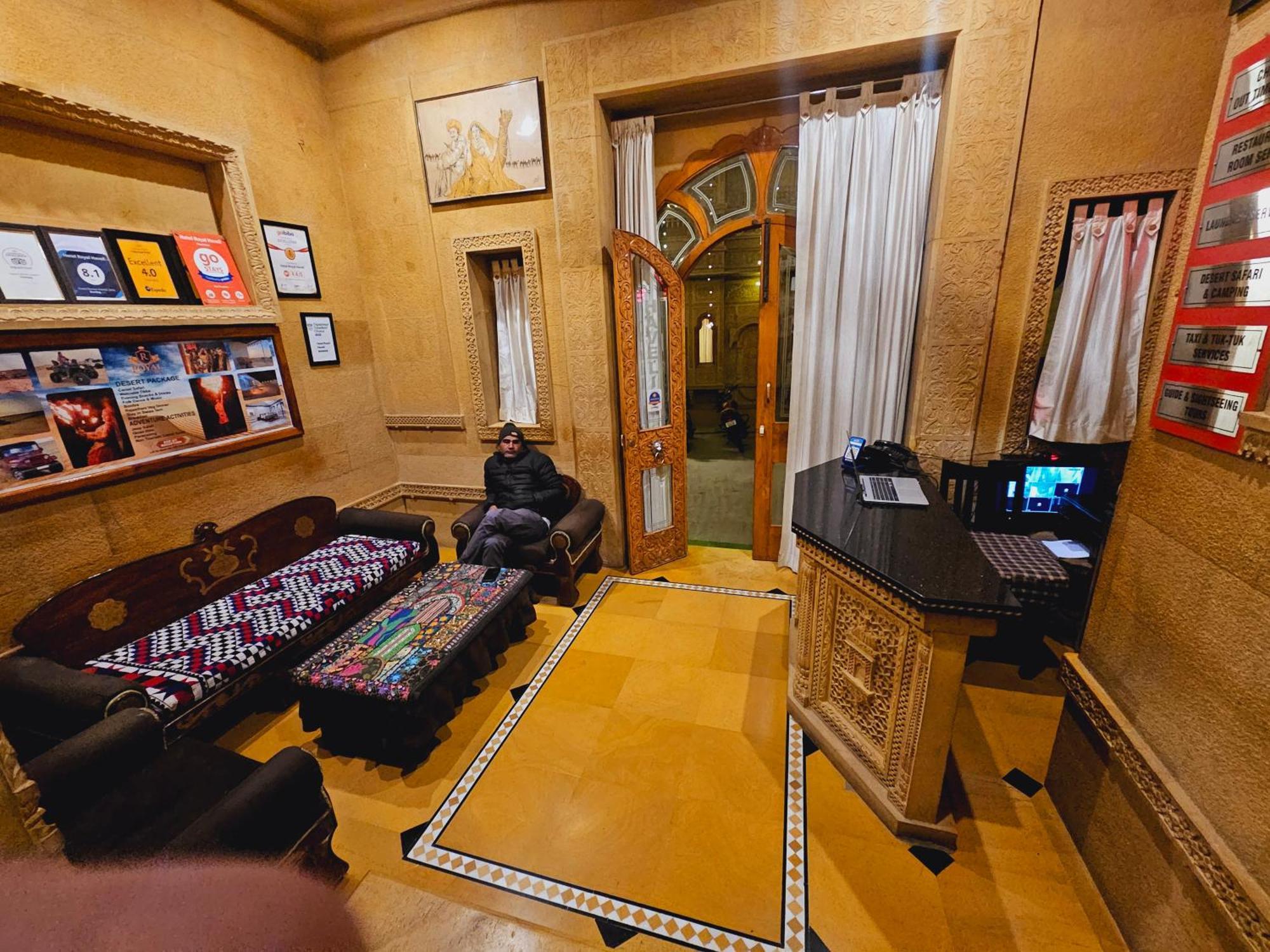 Hotel Royal Haveli Jaisalmer Esterno foto