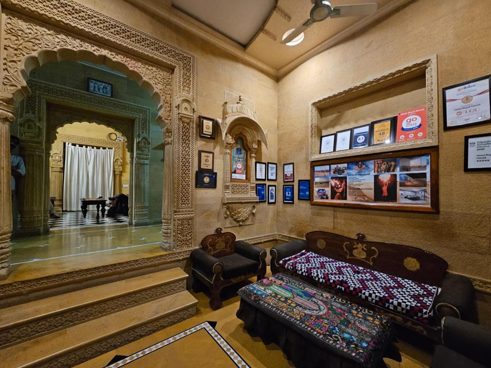 Hotel Royal Haveli Jaisalmer Esterno foto